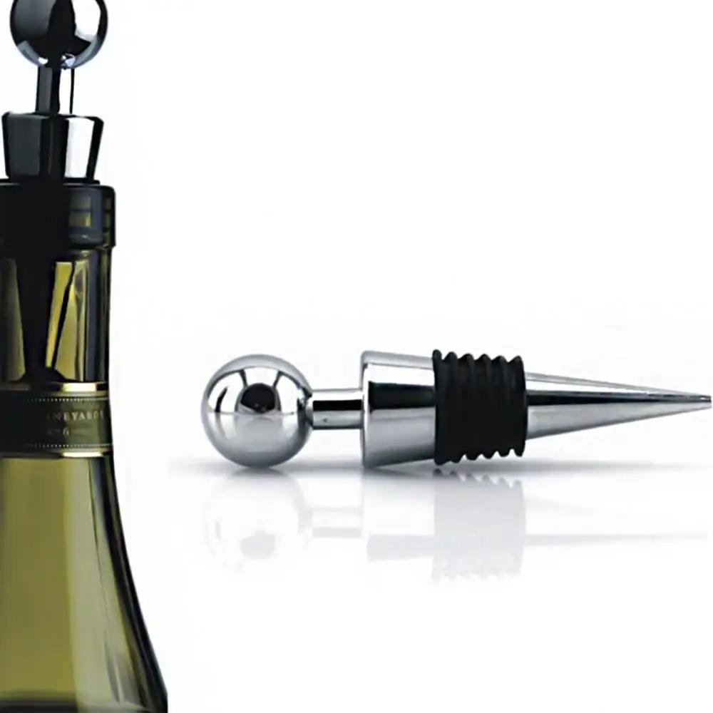 5Pcs Sealed Champagne Stopper Reusable Wine Storage Twist Cap Plug Portable Wine Stoppers  Pub
