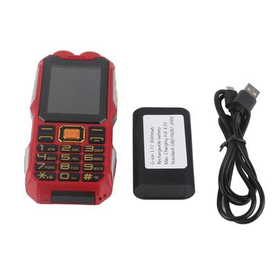 2.4in 1.3MP Velké tlačítko Dvě karty Senior Mobilní telefon Bluetooth 2G SOS Velké tlačítko Mobil pro seniory