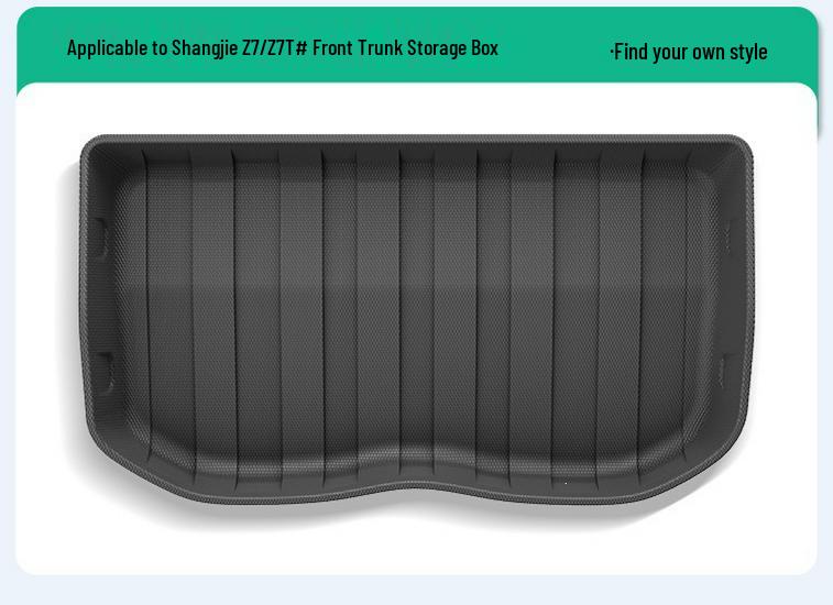 Eco-Friendly TPE Floor Mats & Seat Back Cushion for 2026 Shangjie Z7/Z7T, Dirt-Resistant