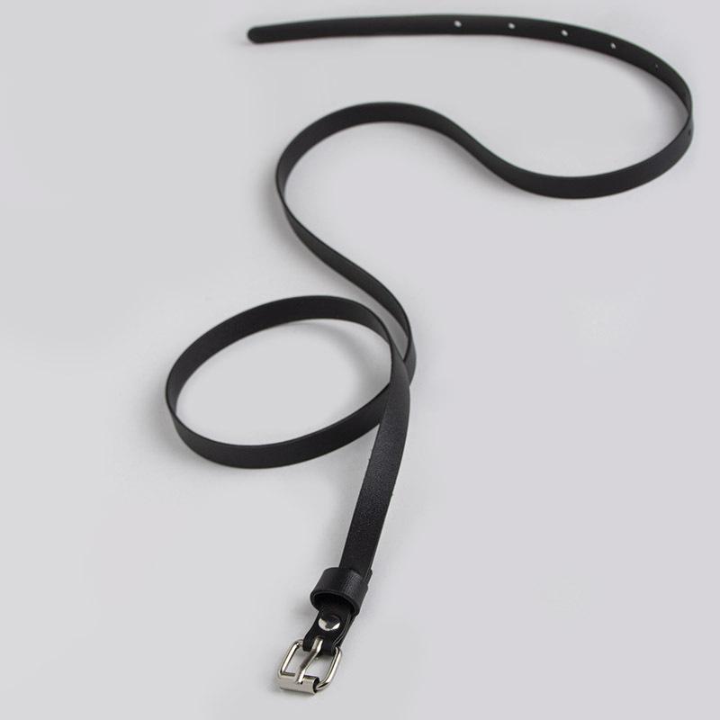 Wearing Clothing for Women's Belts Simple Clothing for Free Belt Dress Soft Basic Women's Belt