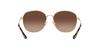Sonnenbrille HC7134 C7996 9005T5 SHINY LIGHT GOLD 57 [Coach] Damen