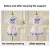 Lolita Fashion Short Tutu Skirt With Pleated Mesh Material For Cosplay And Casual Wear