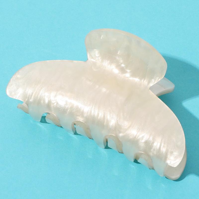 Marble Pattern Hair Claw for Daily Casual Outing Wear Y2k Claw Clips Hair Clips Hair Jaw Clip Hair Clamps Hair Clutch Hair