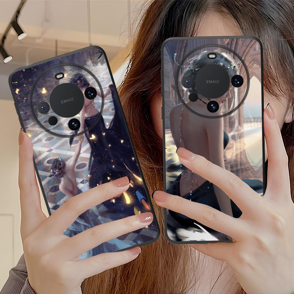 Anime Ghostblade Mobile Phone Case for Huawei Mate 60 50 40 30 20 10 Pro Plus Lite E 5G Colorful Printing Cover Cellphones Cover
