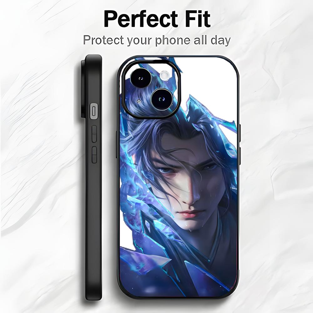 Epic Hot Anime F-Fights Break Sphere Phone Case Phone Case Soft Packaging Lightweight For iPhone17 16 15 14 13ProMax