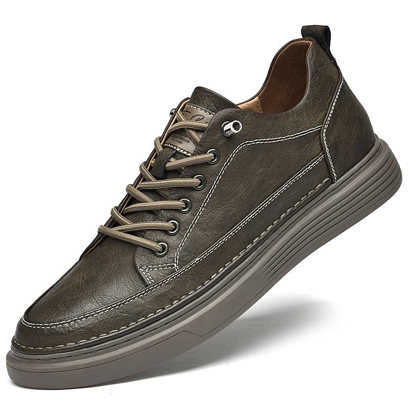 Trend inner heightening men's shoes 10CM breathable casual shoes invisible heightening shoes men's sports shoes board shoes