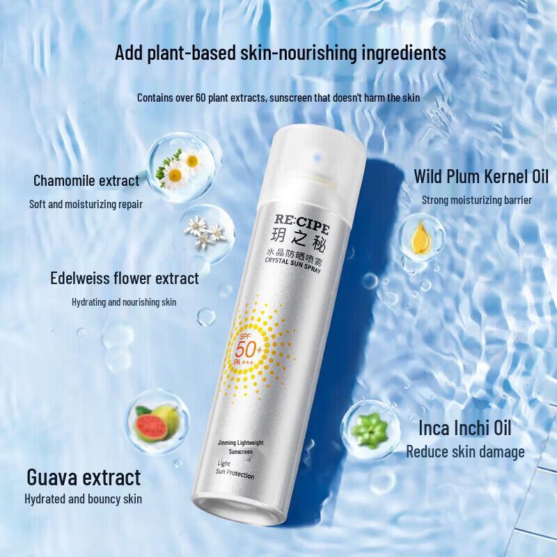 

RE:CIPE Crystal Sunscreen Spray