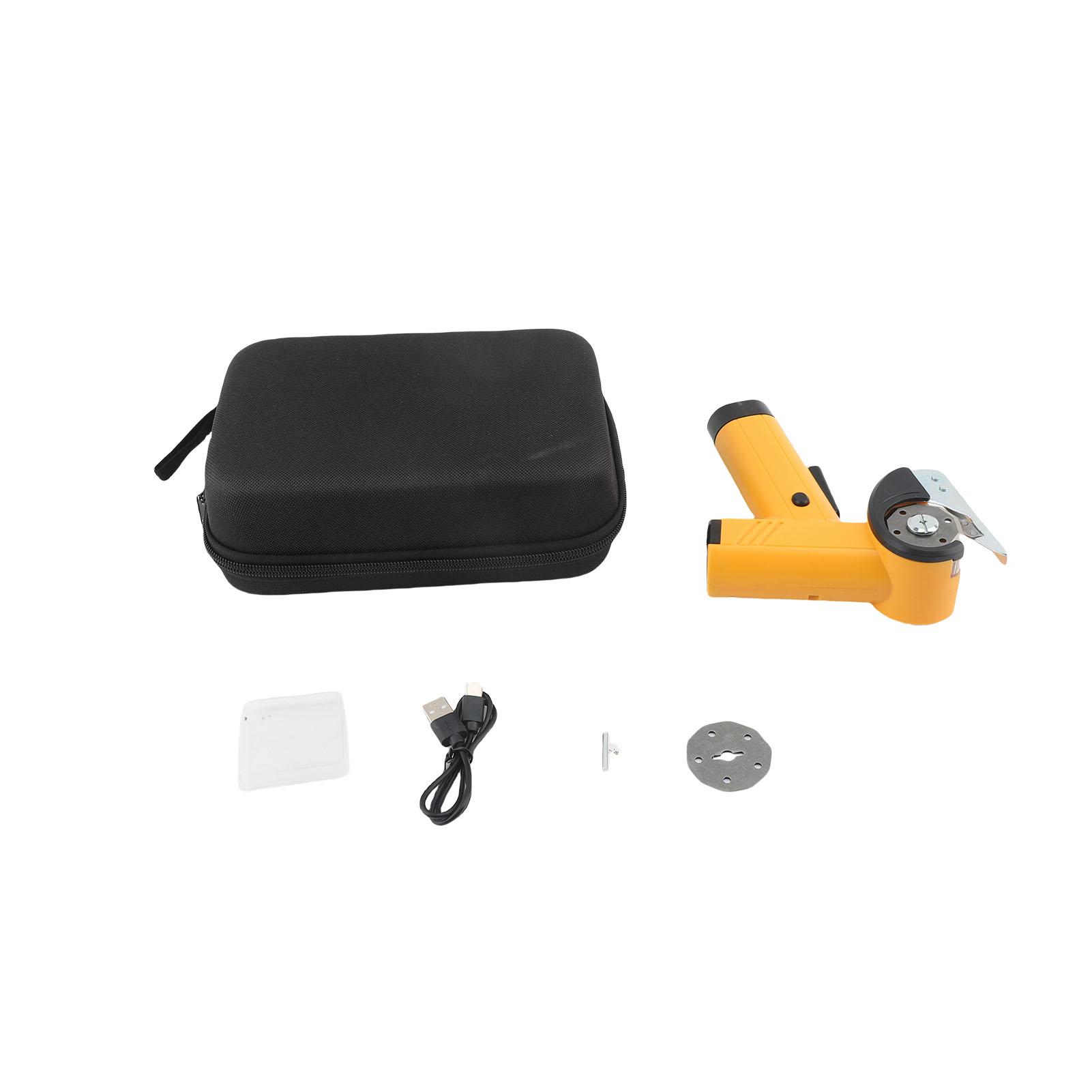 Electric Fabric Cutter Rechargeable Cordless Scissors for Cloth Leather Cardboard