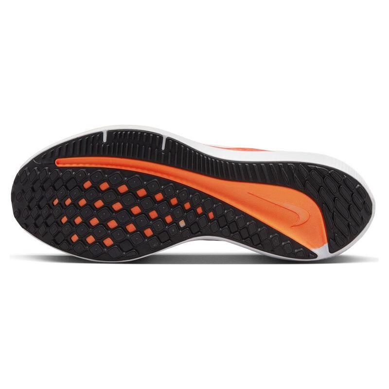 Nike Air Winflo 9 White Bright Crimson Men Sneakers Total-Orange Black DD6203-100