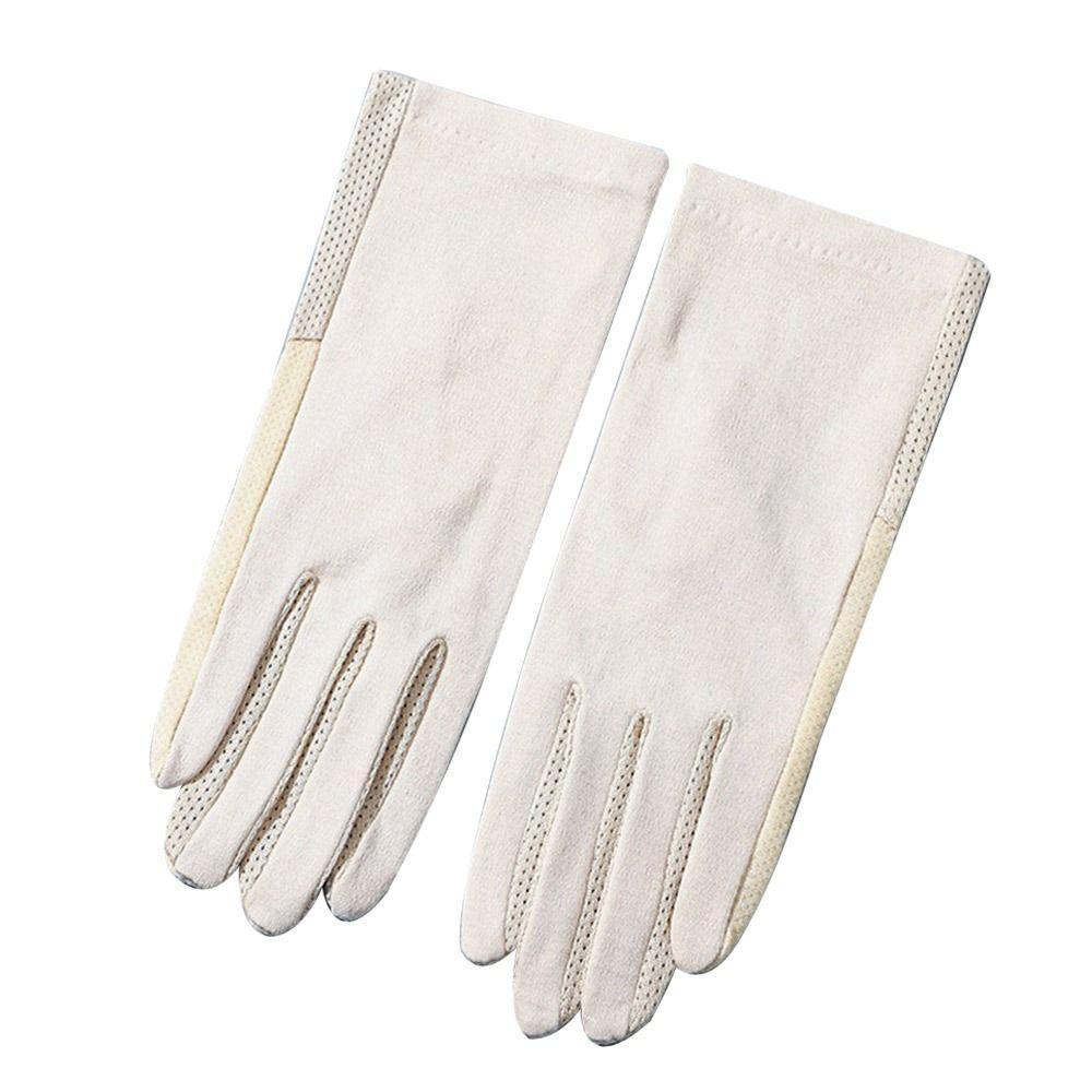 Breathable Sun Protection Gloves UV Protection Anti-UV Mittens Summer Sunscreen Gloves  Women Girls
