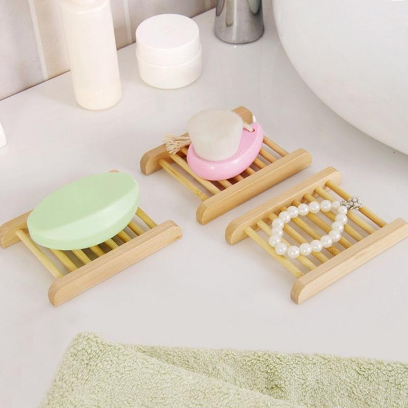 10Pcs Handcrafted Wooden Soap Tray Smooth and Delicate Slip Resistant Soap Dish Sturdy and Reliable Soap Holder Rack