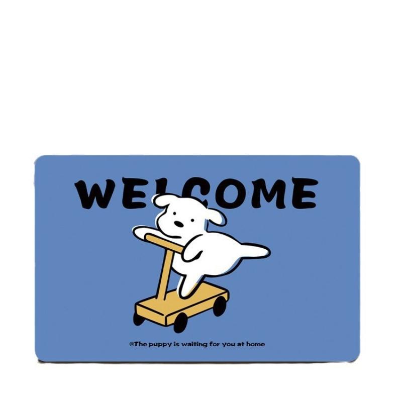 Animation cartoon diatom mud bathroom absorbent floor mat household door mat toilet shower room non-slip quick-drying floor mat
