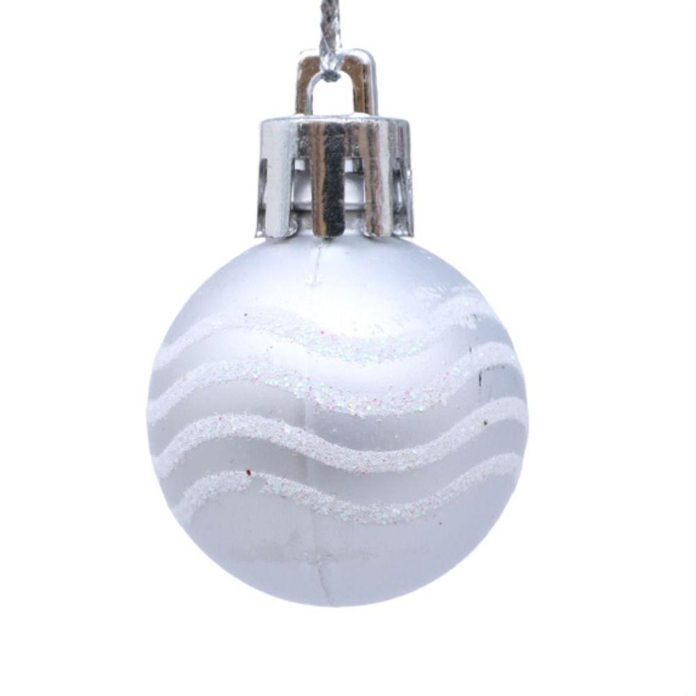 36Pcs Electroplated Christmas Tree Topper Christmas Supplies  Christmas Home Decoration