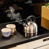 Teesa stainless steel kettle with whistle 2L gas induction