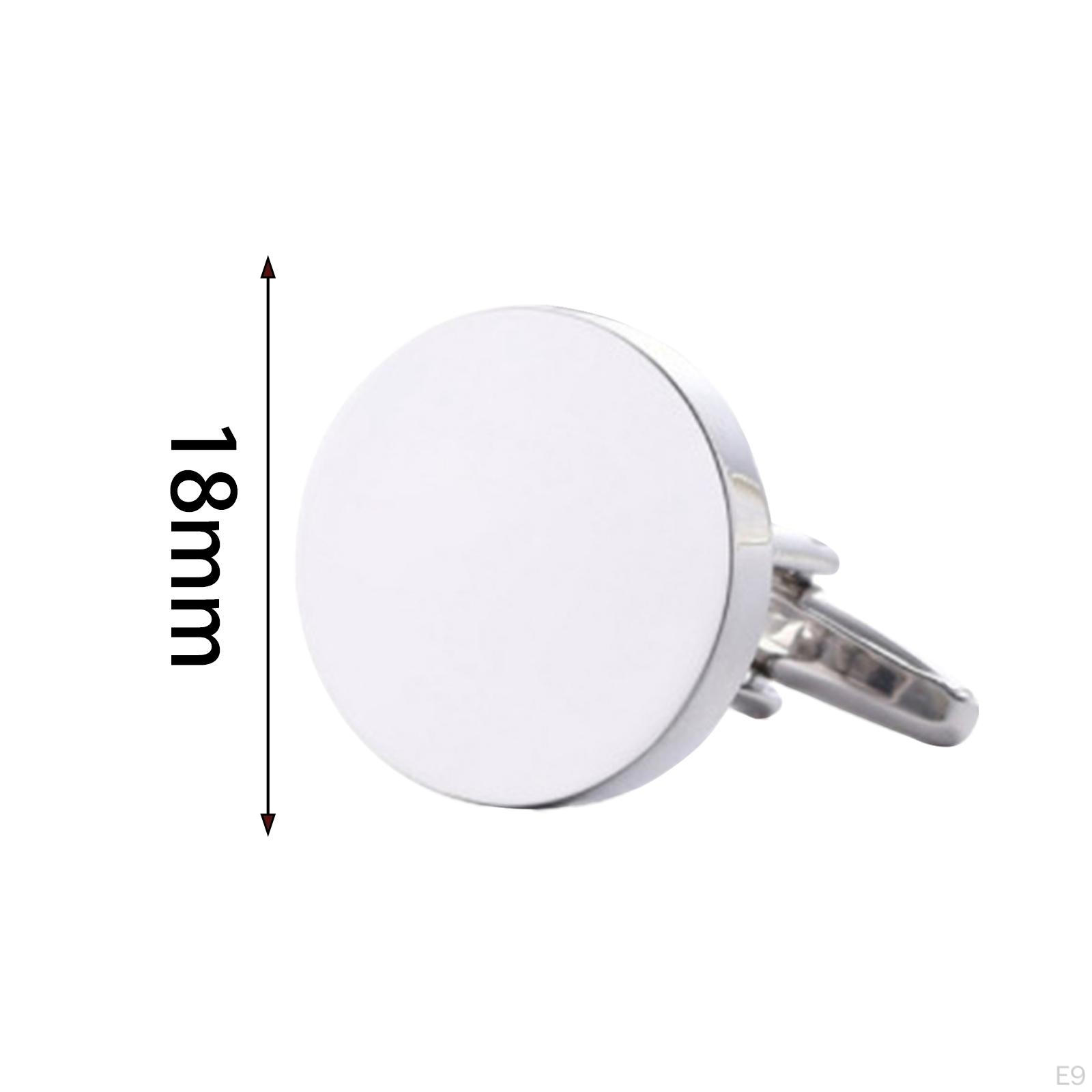 Элегантный комплект мужских запонок для особых случаев чёрный — фото 9