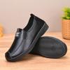 Women Waterproof Leather Casual Sports Shoes for Middle-Aged and Elderly Women