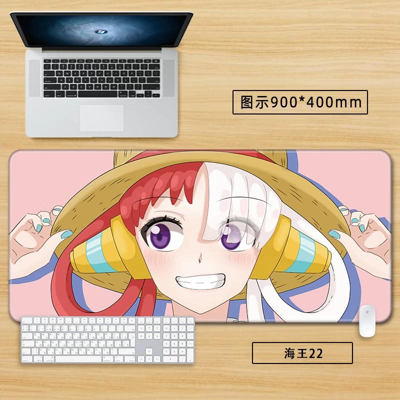 Anime Merchandise ONE PIECE Office Mouse Pad Oversized Boys Nautical King Animation Game Roronoa Zoro Computer Keyboard Cute Large Desktop Table Mat