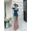 Evening Dress Women's  New Banquet Temperament Light Luxury Niche High-end Host Advanced Sense Sexy Fishtail Skirt