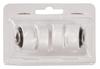 Duo-plex Connector for Steel Pipe GW1/2" X GWM22 X 1.5 White Luxrad 2 Pieces