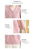 Chic Spring Gauze Sleeve Top for Stylish Middle-Aged & Elderly Women - Summer 3/4 Sleeve T-Shirt