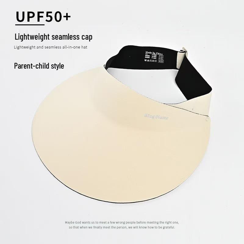 

Детская шляпа-козырек UPF50+, Унисекс, Широкие поля для защиты от УФ-излучения One Size [Adjustable] [54-62 cm]