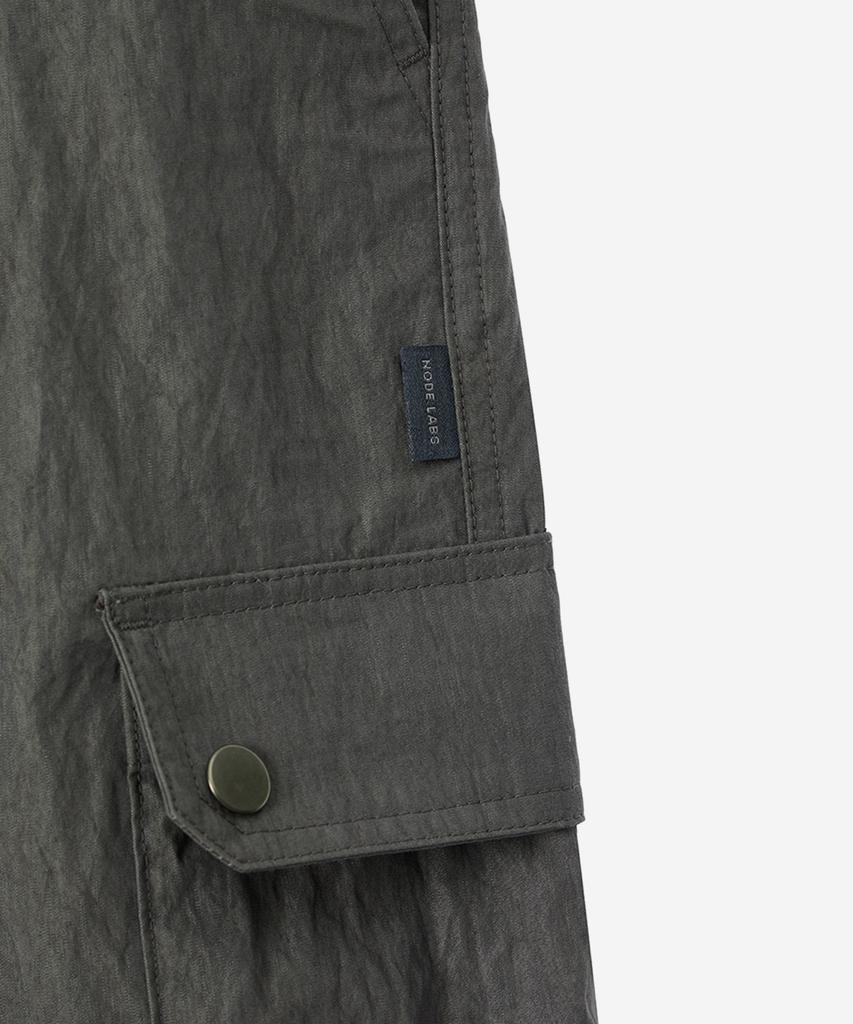 NODE LABS Dev:5 Cutline Cargo Wide Pants_Charcoal