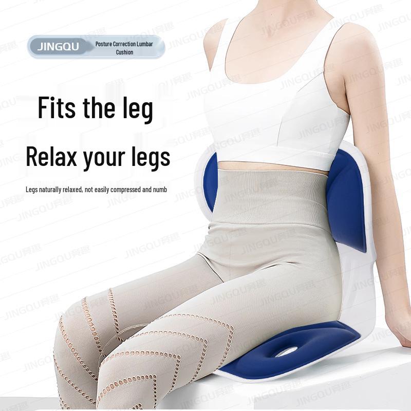Ergonomic Lumbar Support Cushion for Office, Car, and Posture Correction