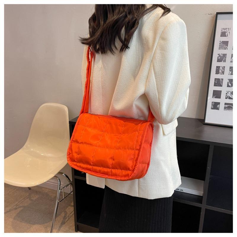 Women's Bag Minimalist Bag Plaid Tote Bag Crossbody Bag Solid Color Casual Bag