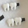 Barrettes Small Tooth for Girl Halloween Theme Parties Cute Hair Clip