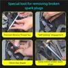 Double Head Broken Spark Plugs Extractors With Reverse-threaded For Automotive Engine Maintenance And Emergency Repair