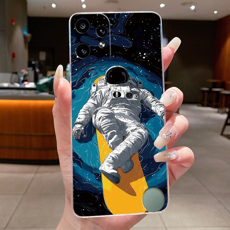 Transparente Hülle für Nothing CMF Phone 2 Pro A001 Lucky Dragon King Für Nothing Phone (3a) Lite 5G Stoßfeste Weiche Hülle