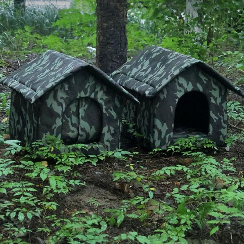 Insulated Warm Pet House For Cats And Small Dogs Outdoor Use Waterproof Rain Snow Protecting Easyly Clean