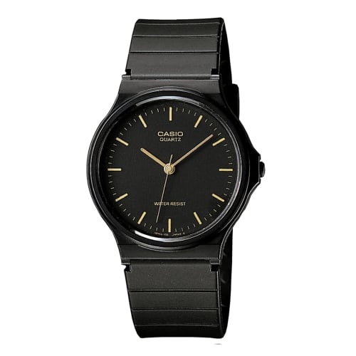 

Часы Casio Коллекция Casio веб-лимитированная модель MQ-24-1ELJH мужские черные x золотые
