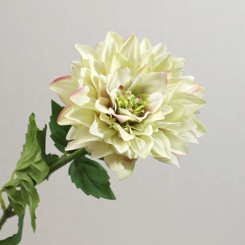 Simulation Dahlia Simulation Flower Home Furnishing Living Room Entrance Decoration Ornament Floral Arrangement Wedding Flower Arrangement Fake Flower