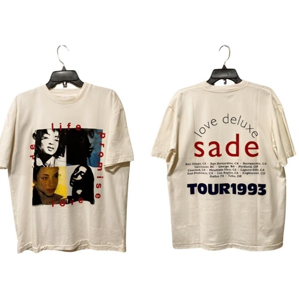 Унисекс Футболка Тур SADE 1993 (ДВУСТОРОННИЙ) Унисекс Футболка S-5XL XXXXL