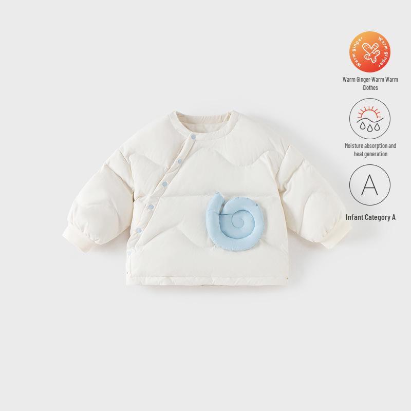 

Девочковая куртка с хлопковой подкладкой - Осенне-зимний стиль, теплая верхняя одежда 90cm синий