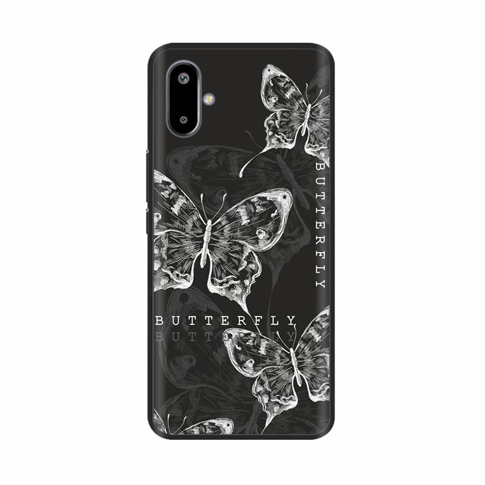 For Samsung Galaxy M06 5G Case SM-M066B Fantasy Flowers Phone Housing Soft Slim TPU Silicone Cover For Galaxy F06 Phone Cases
