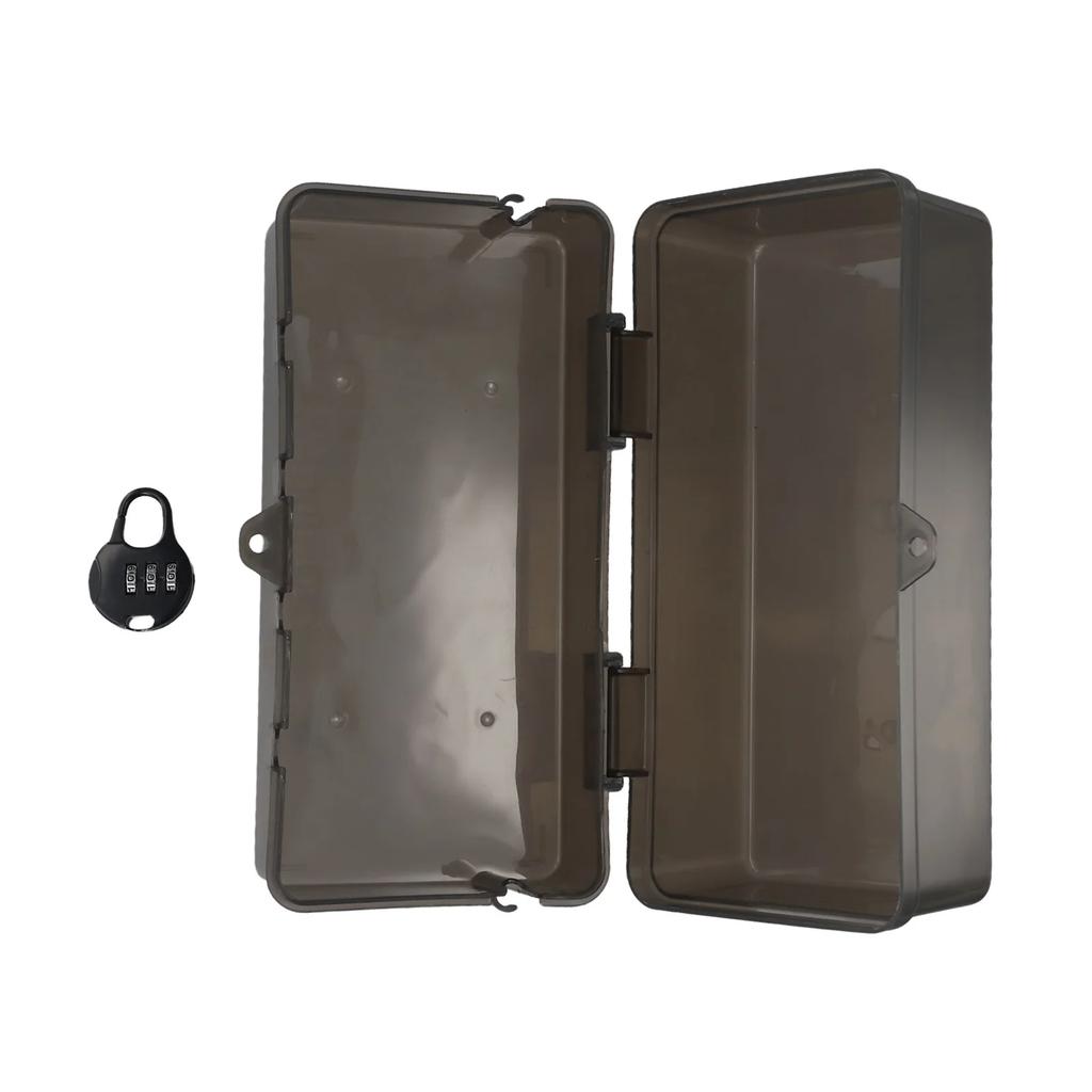 Outdoor Charging Lockable Extension Box 6 Output Holes Box ABS Material Heavy-duty Waterproof Long-lasting Durability