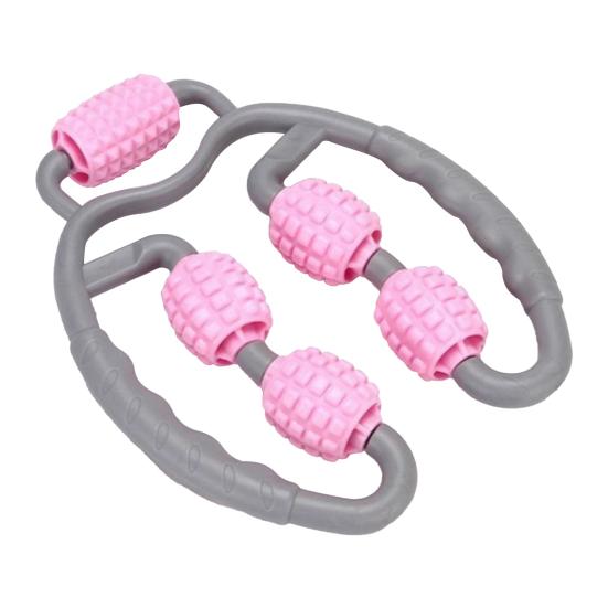 Convenient Leg Muscle Roller Long Lasting Fitness Device 5 Wheels