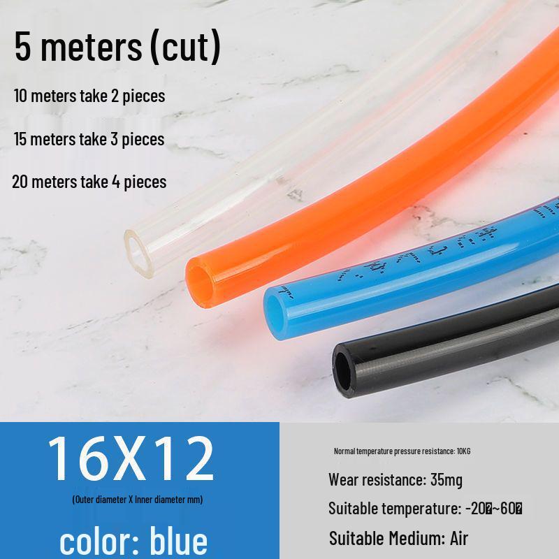 High-Pressure 8MM PU Pneumatic Air Hose for Air Compressors