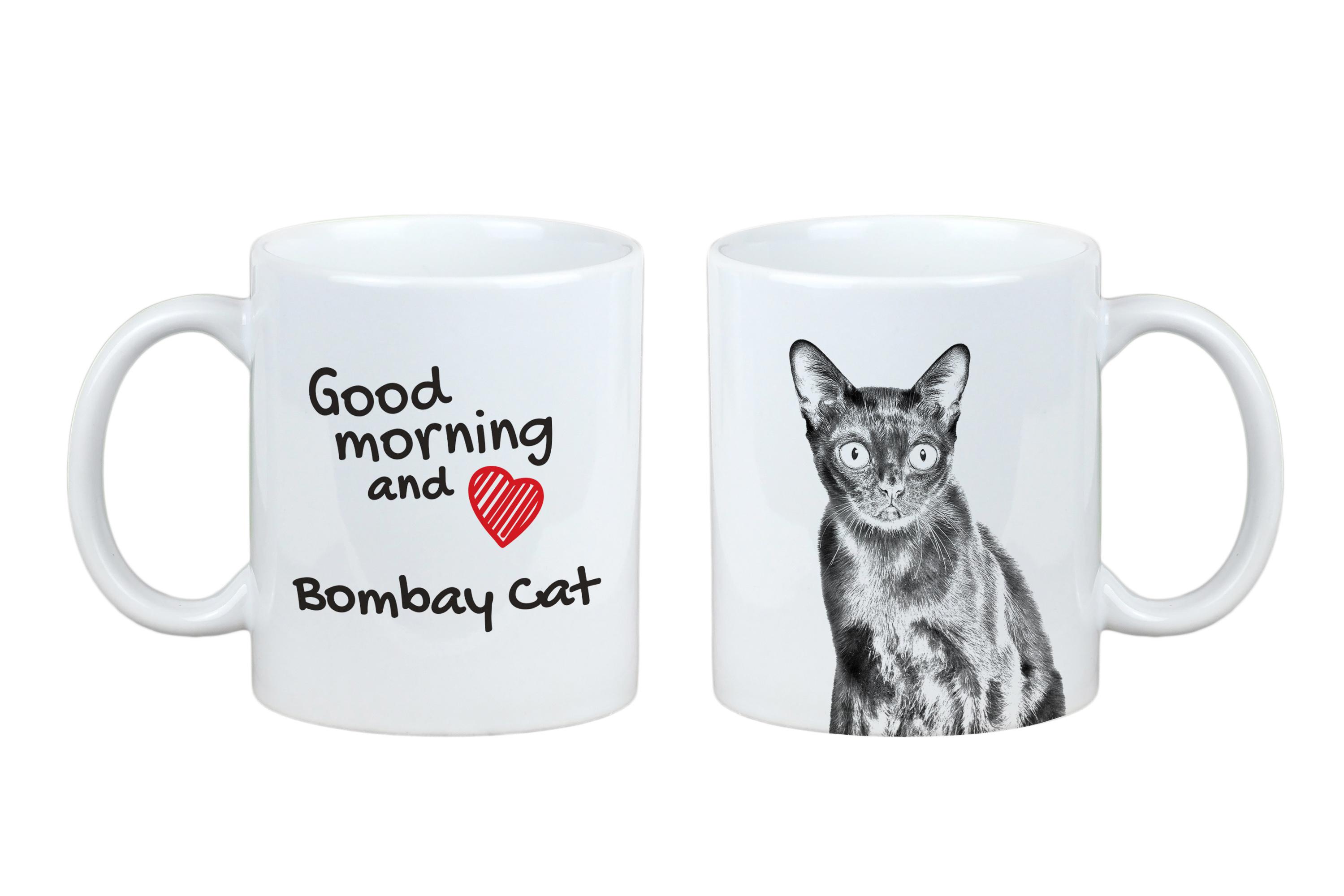 

Bombay - cat mug, personalized mug with print, classic gift for everyone from the Art-Dog brand