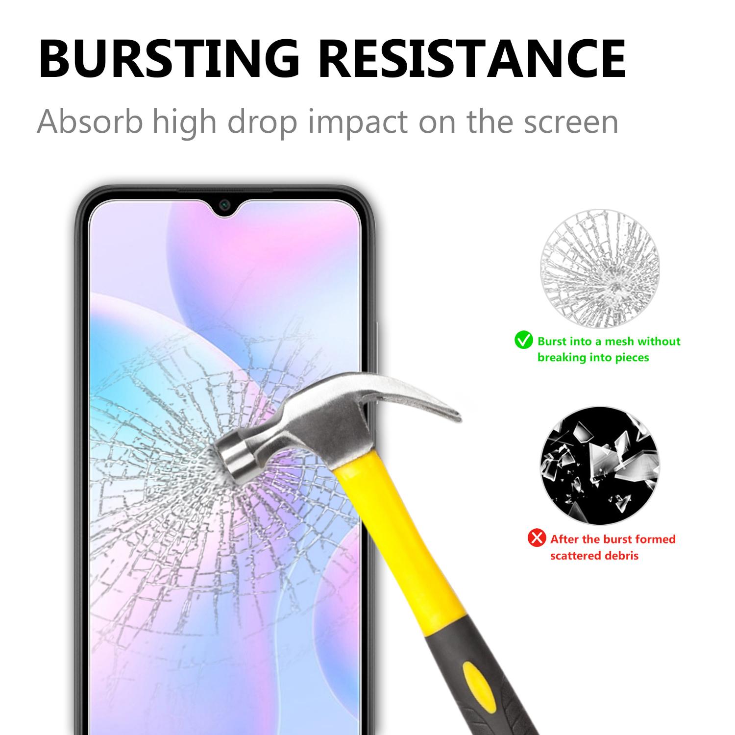

2.5D Arc Edge 9H Tempered Glass Screen Protector Film for Xiaomi Redmi 9A Type A