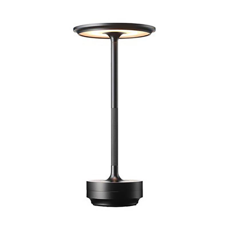 USB charging table lamp LED top touch three color dimming stepless dimming desk lamp simple design waterproof table lamp
