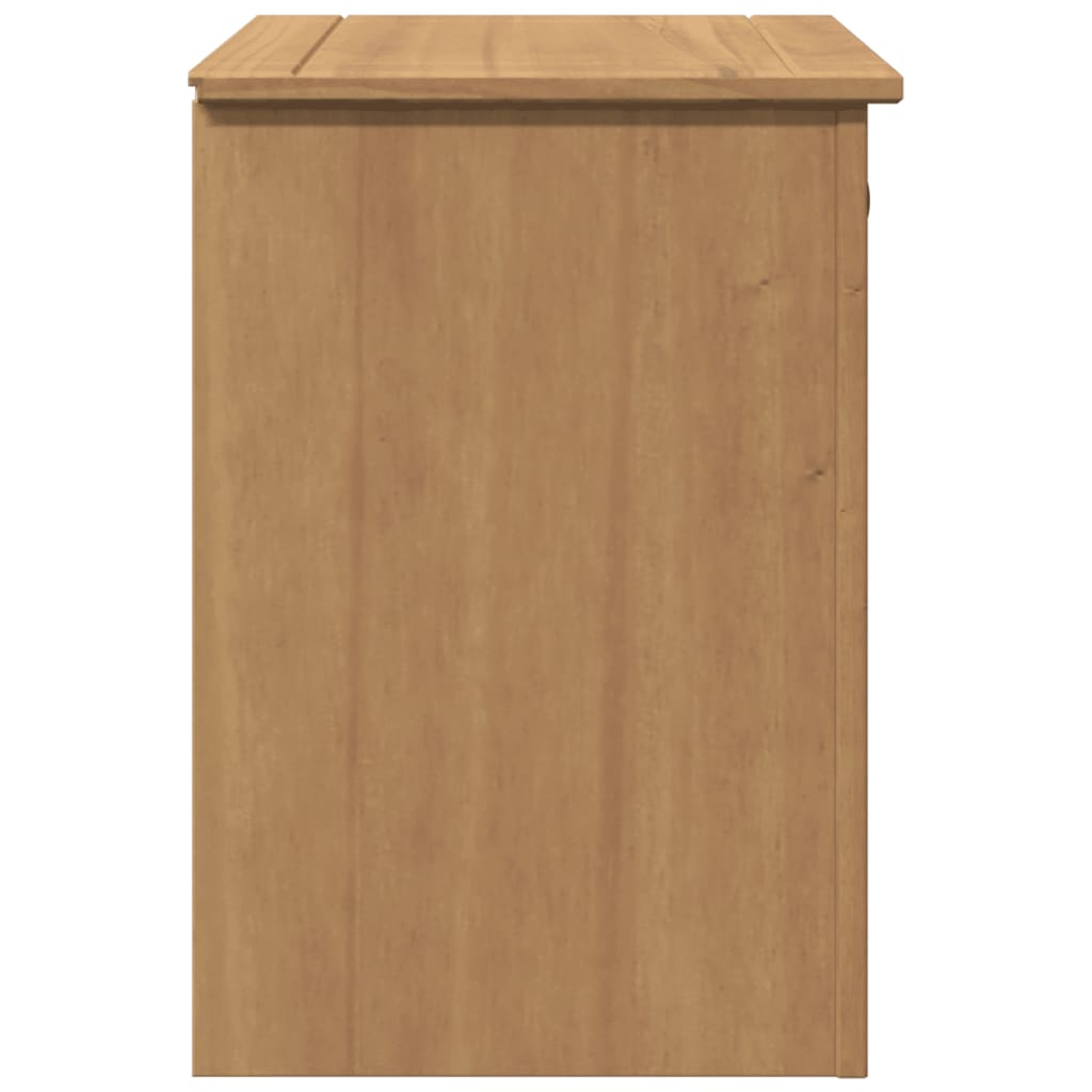 Vidaxl Szafka Nocna Panama, 46X40X57 Cm, Lite Drewno Sosnowe