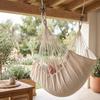Ing Swinging Chair Heavy Duty Easy Setup Soft  Ing Rope Swing Chair for Patio Garden Balcony