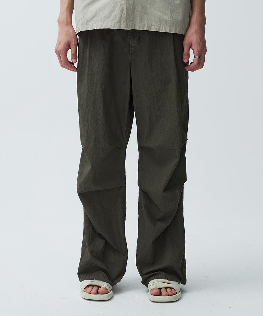 INTEMPOMOOD Half-Banding Parachute Pants: 2 Colors