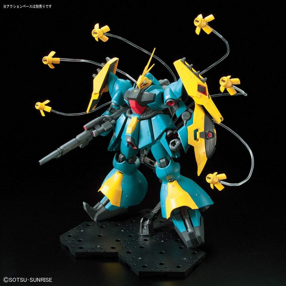 RE100 Mobile Suit Gundam Chars Gegenangriff Jagd Doga (Gyunei-Gasmaschine) Farbcodiertes Plastikmodell im Maßstab 1100