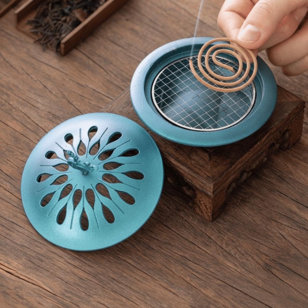 Hollow Lid Hollow Incense Burner Lucky Deer Desktop Aromatherapy Backflow Incense Holder Home
