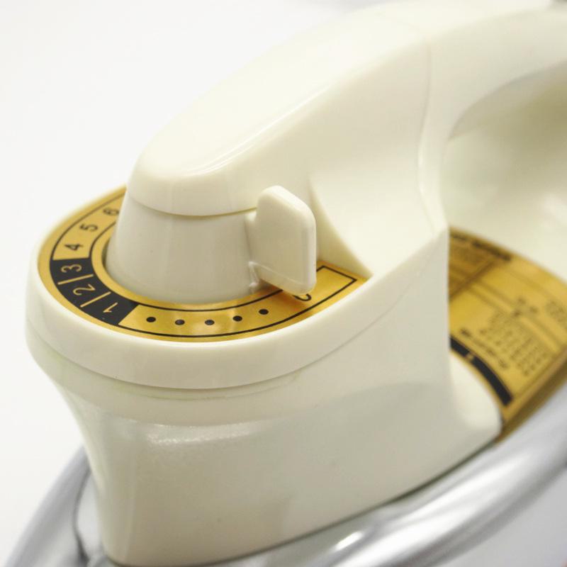 Huasheng altmodisches elektrisches Handbügeleisen mit Temperaturregelung für den trockenen industriellen und privaten Gebrauch