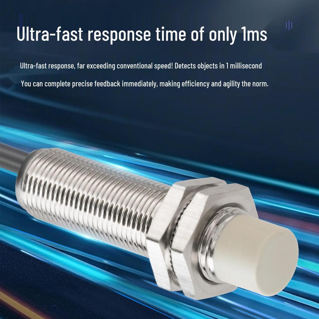 Waterproof Inductive Proximity Switch, Two-Wire, M8/M12/M18/M30, NPN NO/PNP NC